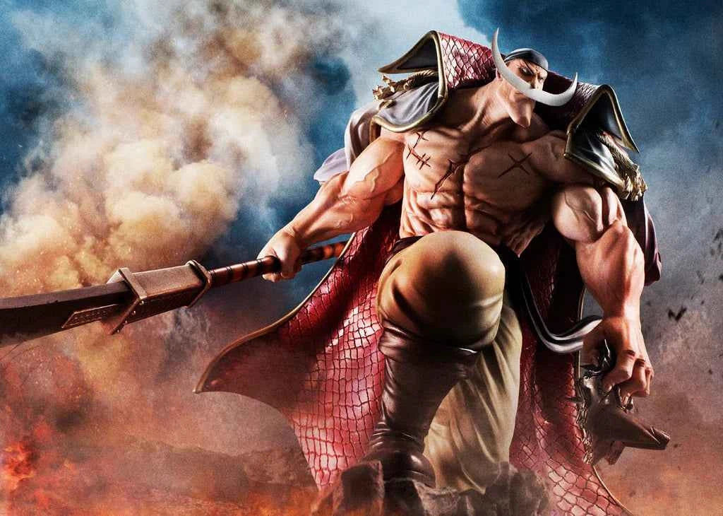 One Piece Megahouse Portrait.Of.Pirates NEO MAXIMUM Whitebeard Edward Newgate Licensed PVC Figure - Santoryu Resins Collectors