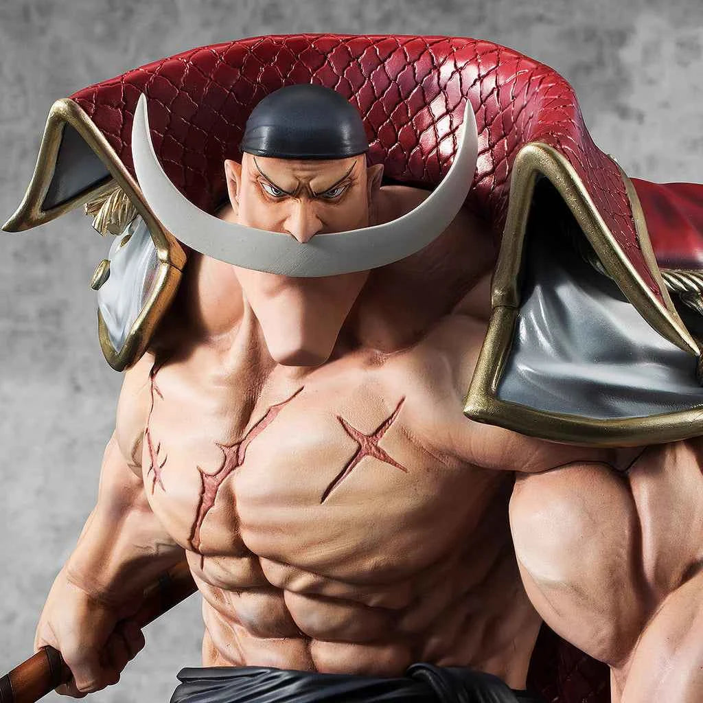 One Piece Megahouse Portrait.Of.Pirates NEO MAXIMUM Whitebeard Edward Newgate Licensed PVC Figure - Santoryu Resins Collectors