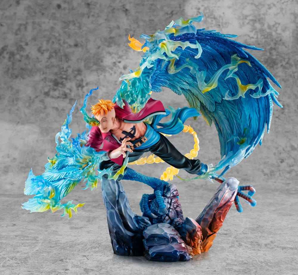 One Piece MEGAHOUSE Portrait.Of.Pirates MAS-Maximum Marco Licensed PVC Figure - Santoryu Resins Collectors