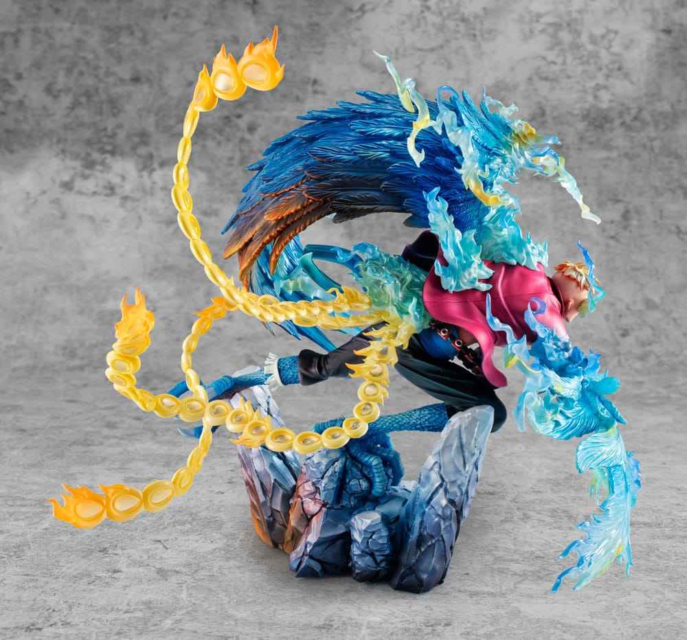 One Piece MEGAHOUSE Portrait.Of.Pirates MAS-Maximum Marco Licensed PVC Figure - Santoryu Resins Collectors