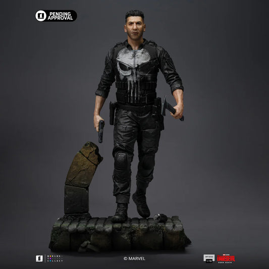 Marvel Iron Studio Daredevil Born Again Punisher MARCAS123025-10 Licensed Resin Statue