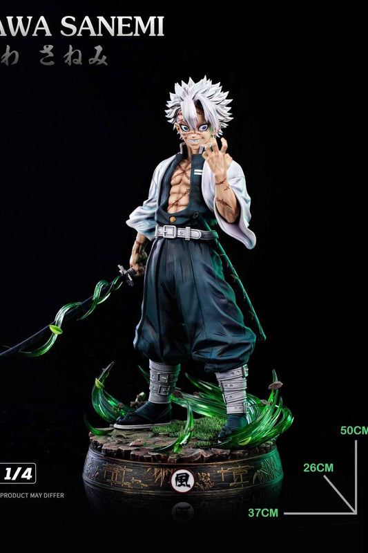 Demon Slayer: Kimetsu No Yaiba Zayico Studio Wind Hashira Sanemi Shinazugawa Resin Statue