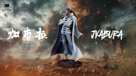 One Piece Black Studio Kumadori & Jabra Resin Statue - Santoryu Resins Collectors