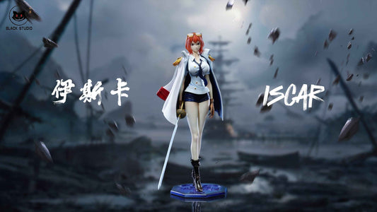 One Piece ~ Black Studio ~ Isuka & Hototogisu ~ Navy Series ~ Resin Statue