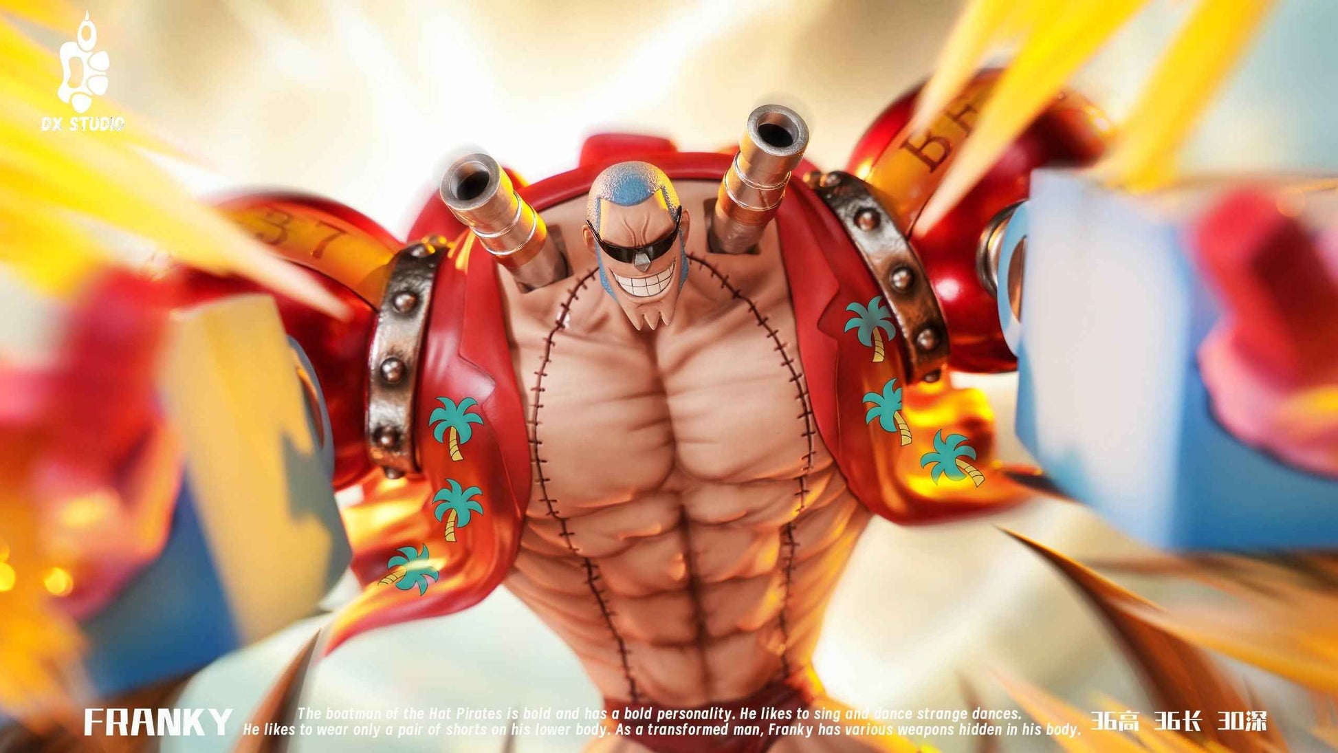 One Piece - DX Studio Franky Resin Statue