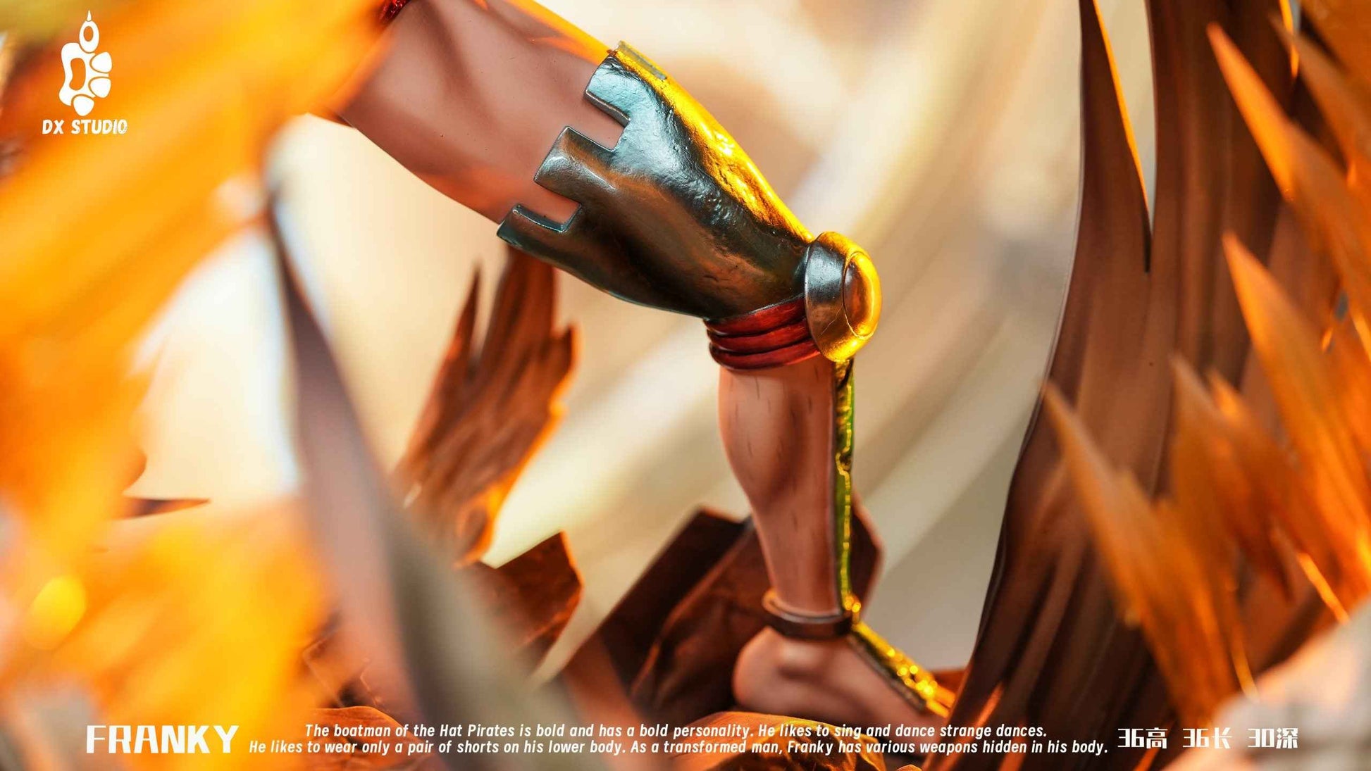 One Piece DX Studio Franky Resin Statue