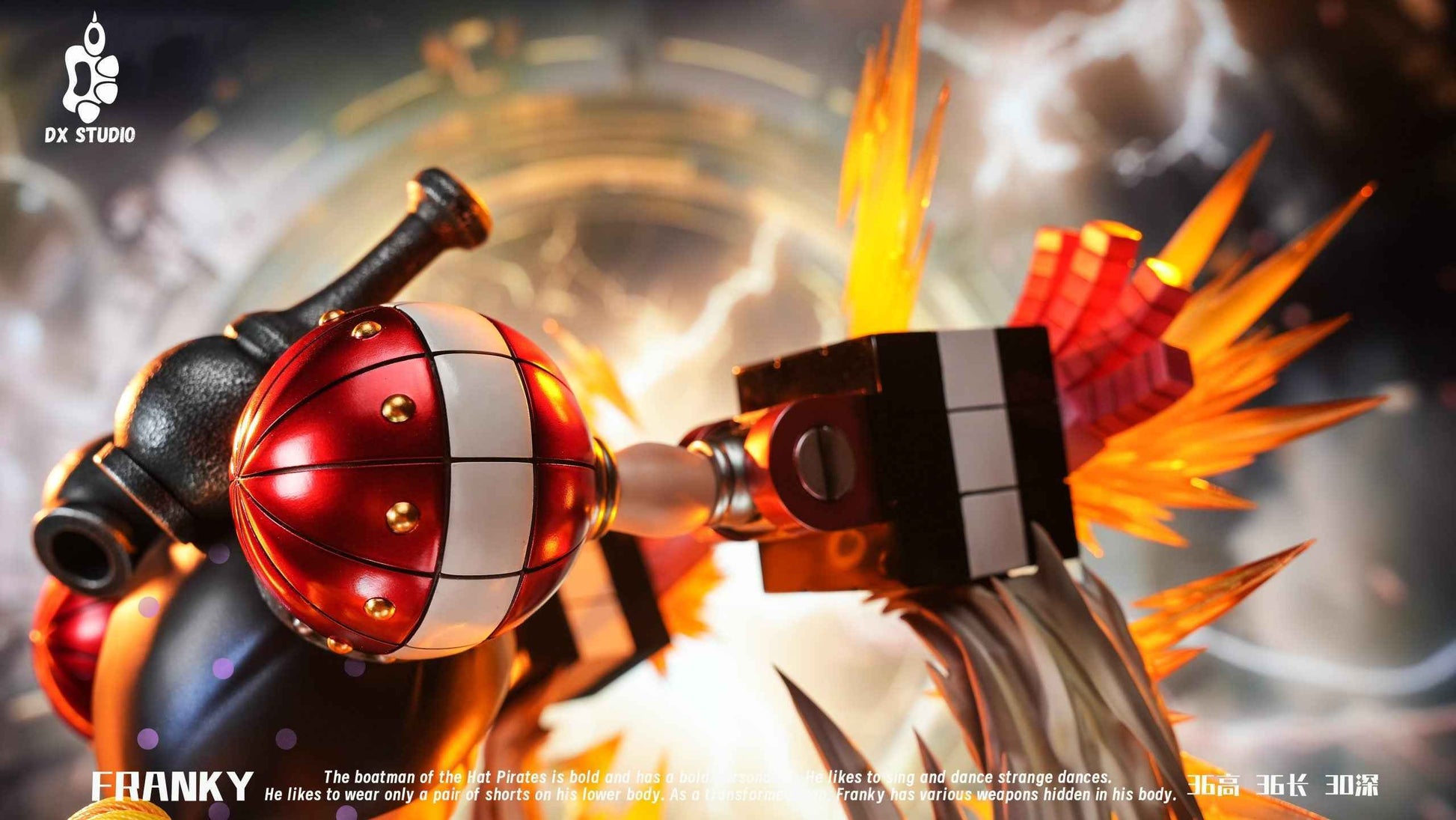 One Piece - DX Studio Franky Resin Statue