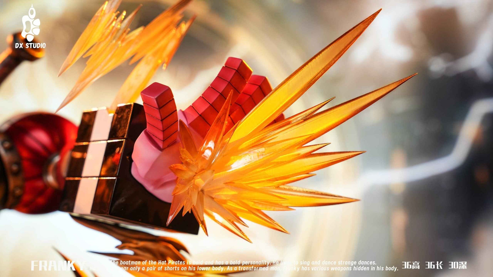 One Piece DX Studio Franky Resin Statue