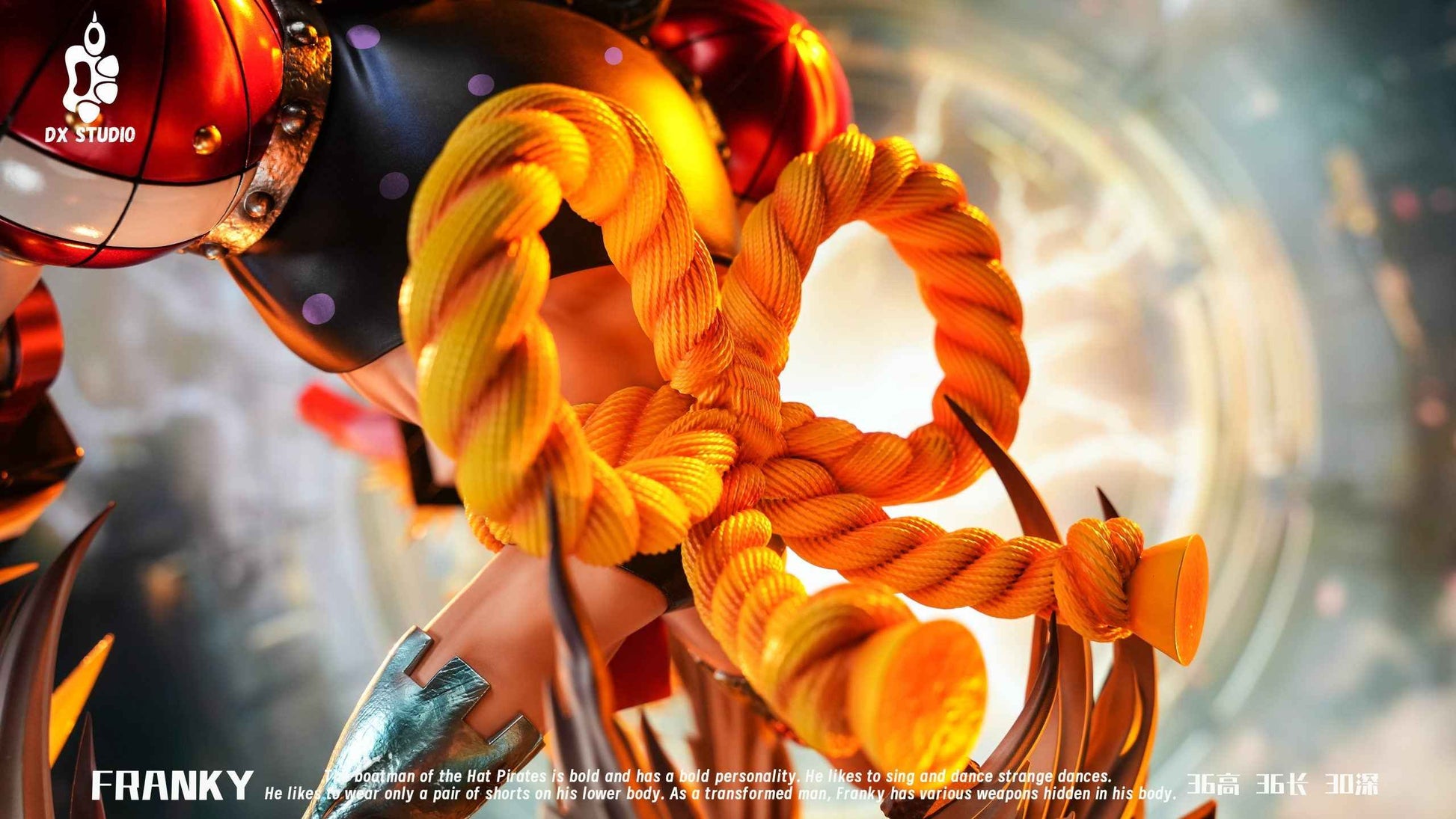 One Piece DX Studio Franky Resin Statue