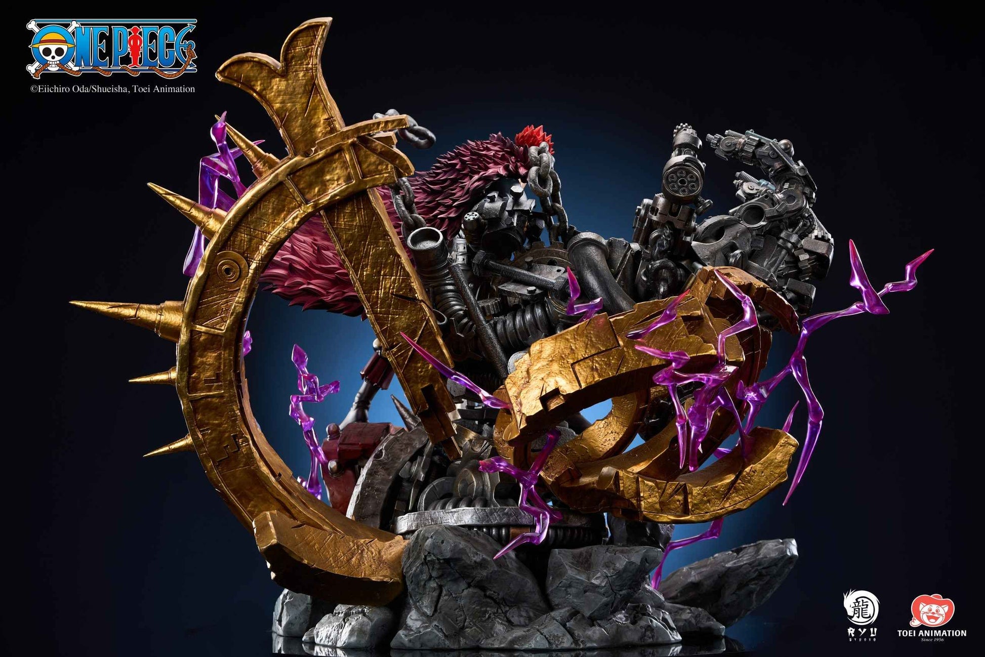 One Piece Ryu Studio Eustass Kid Licensed Resin Statue
