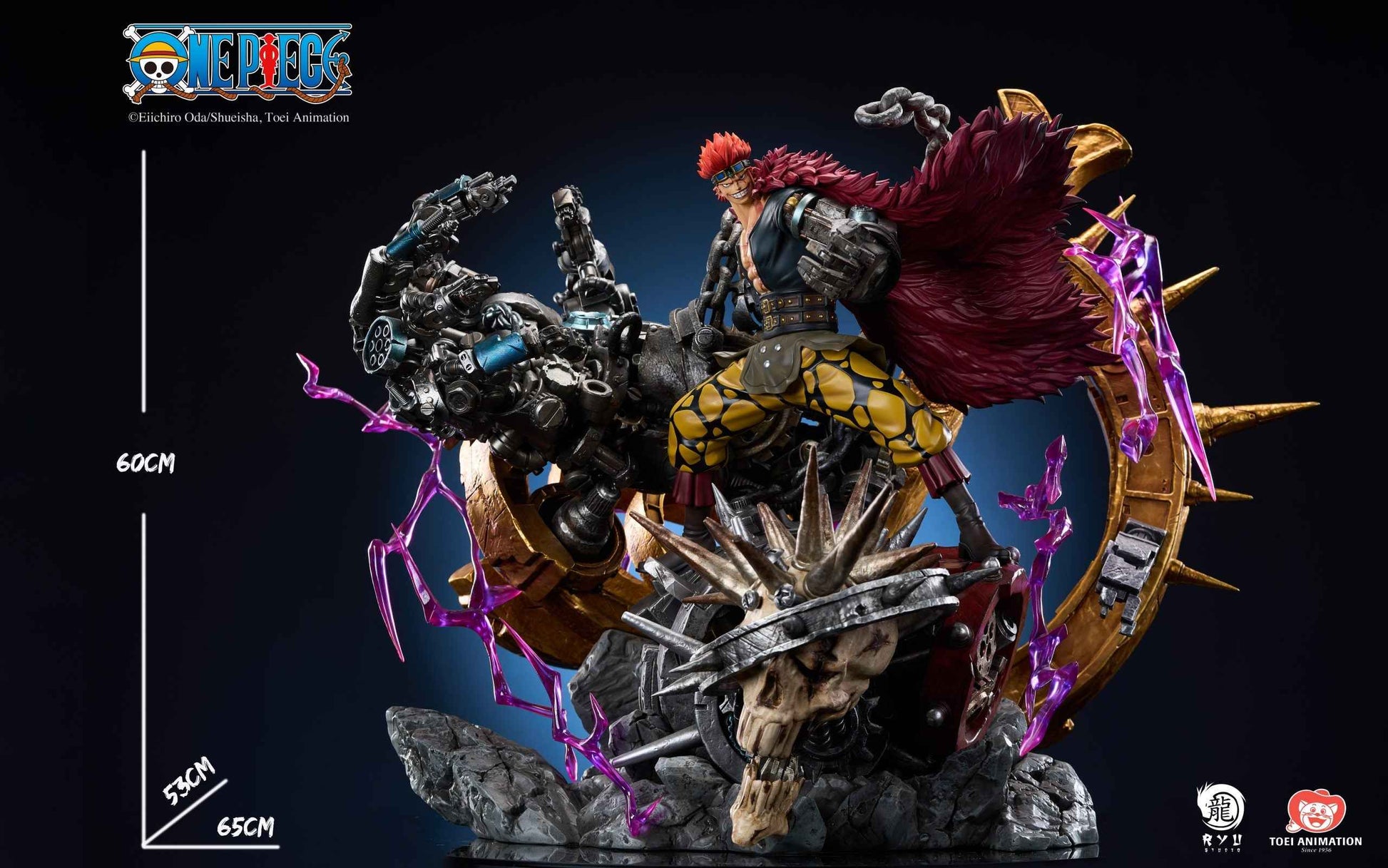 One Piece Ryu Studio Eustass Kid Licensed Resin Statue