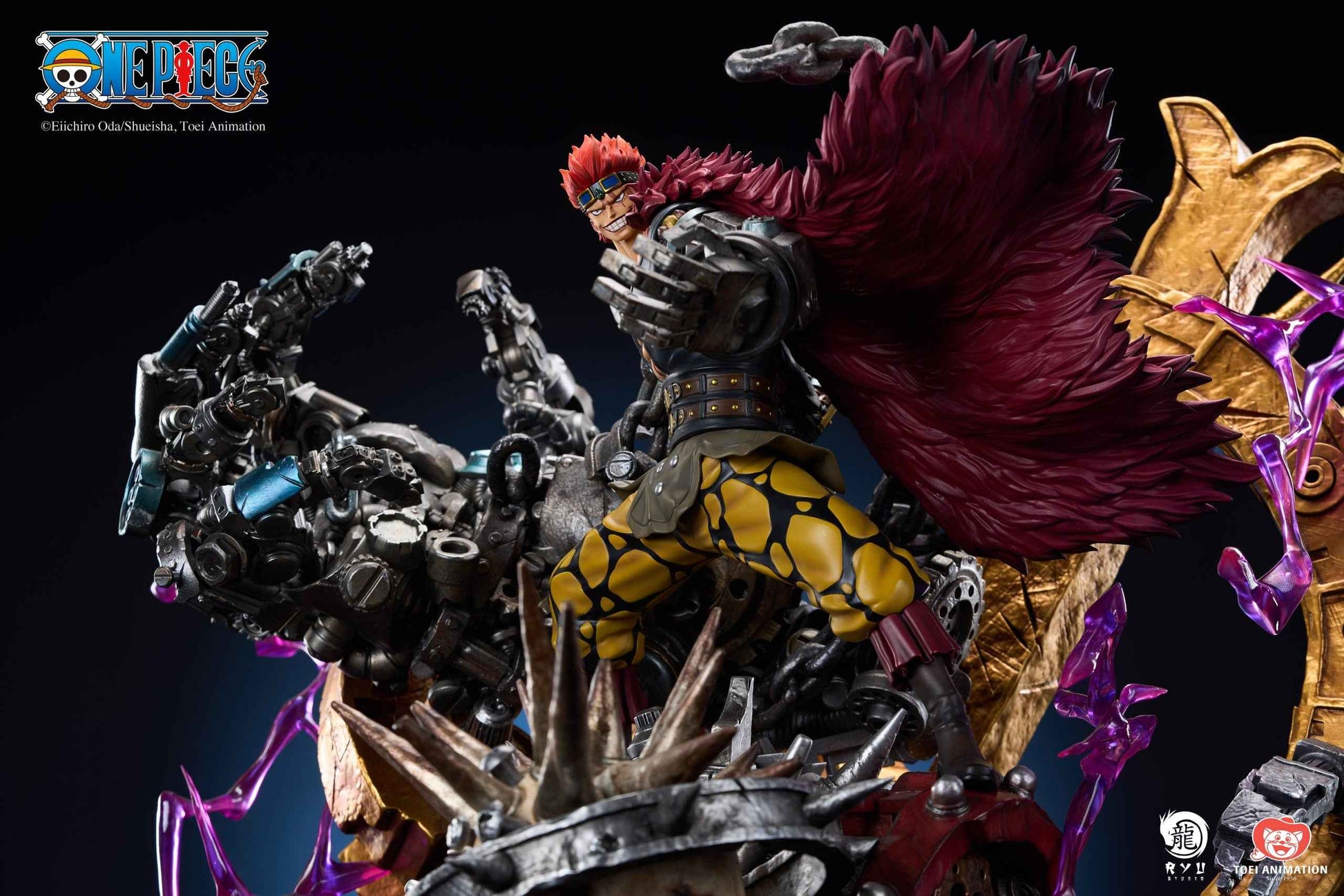 One Piece Ryu Studio Eustass Kid Licensed Resin Statue