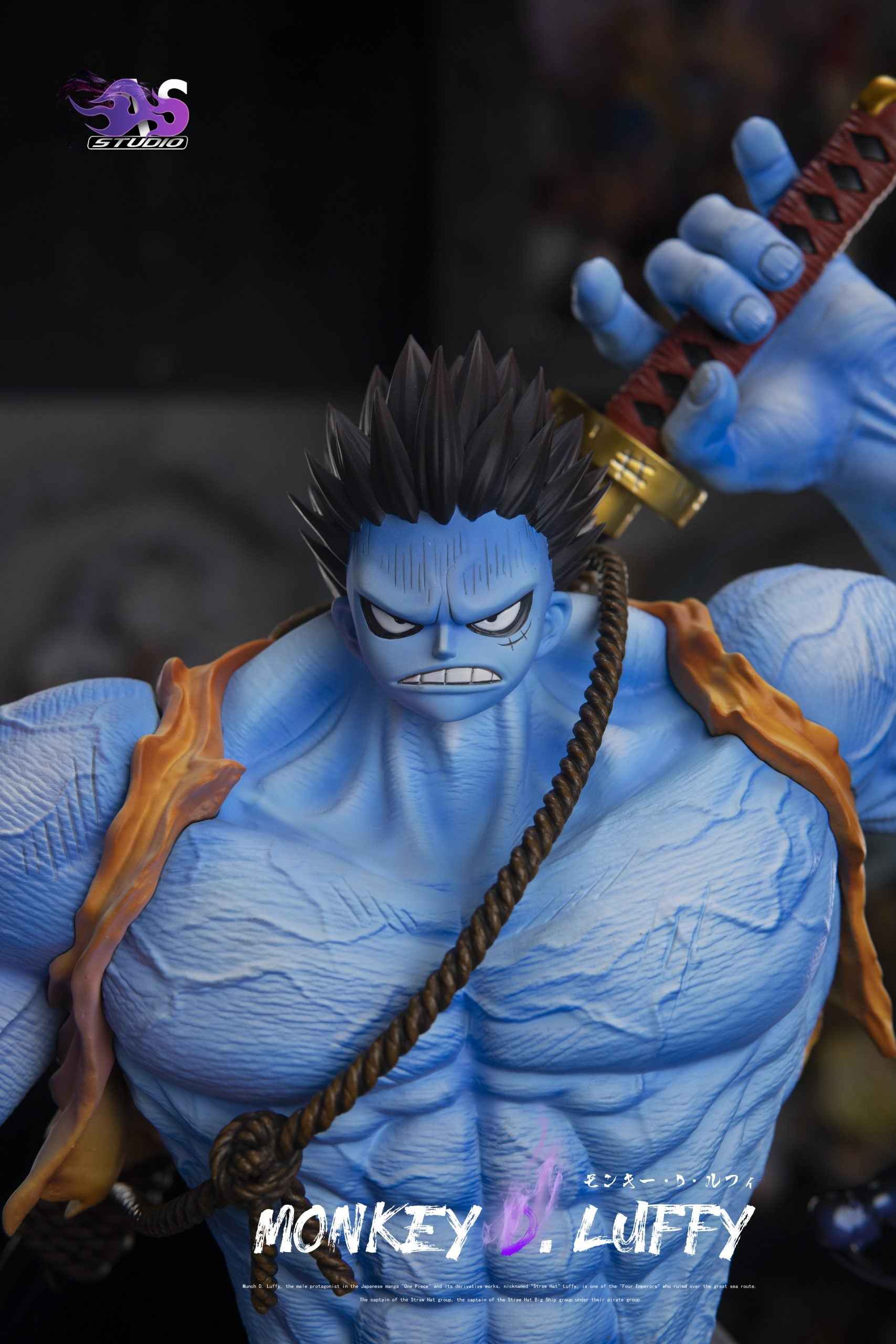 One Piece AS Studio Nightmare Monkey D. Luffy Resin Statue