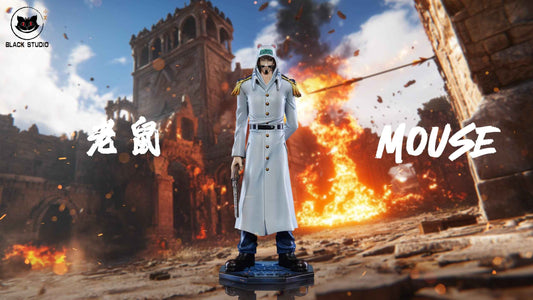 One Piece Black Studio Nezumi & Purinpurin Resin Statue