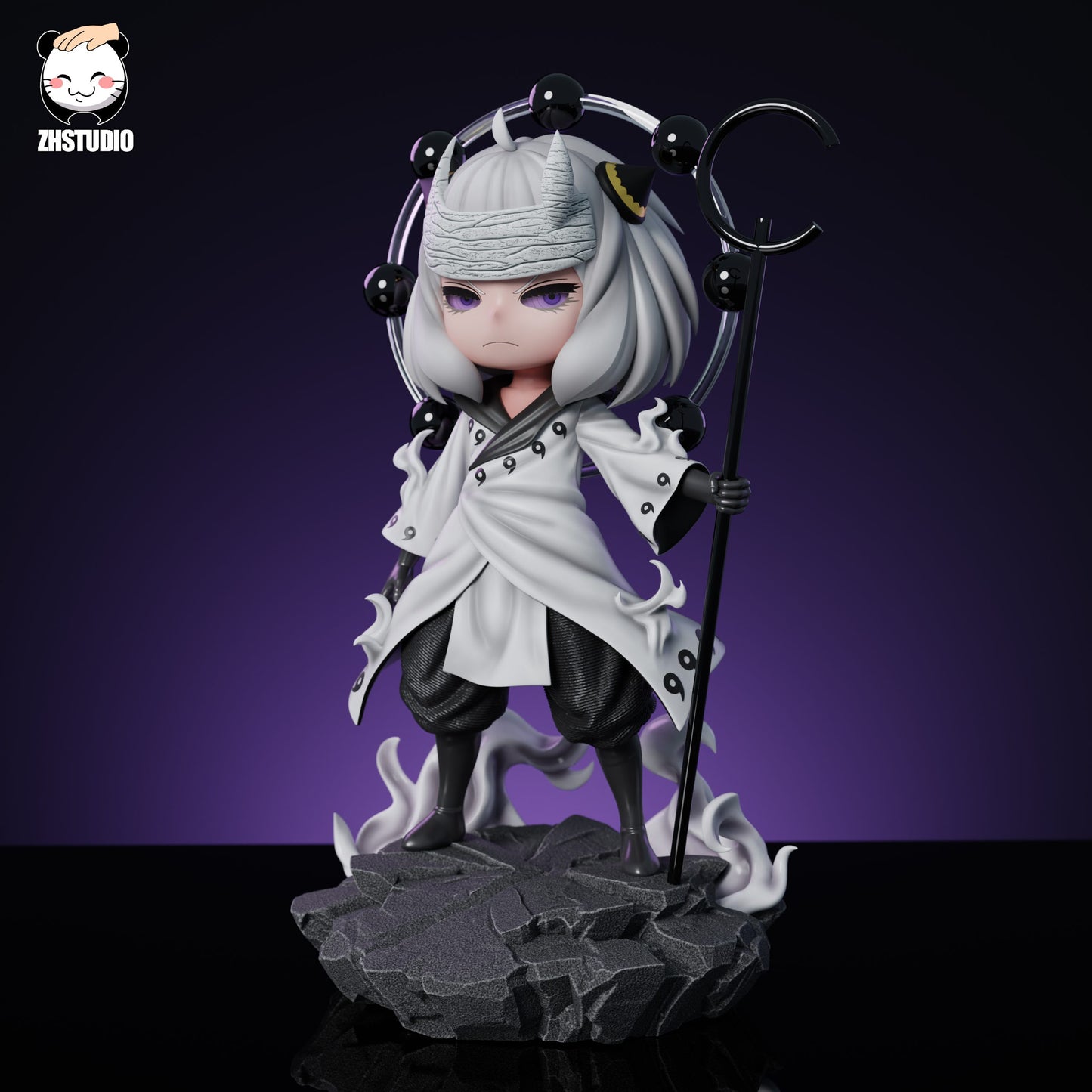 Spy x Family ZH Studio Anya Forger Cosplay Hagoromo Otsutsuki Resin Statue