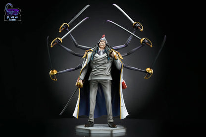 One Piece Tian Xie She Studio Vice Admiral Onigumo Resin Statue