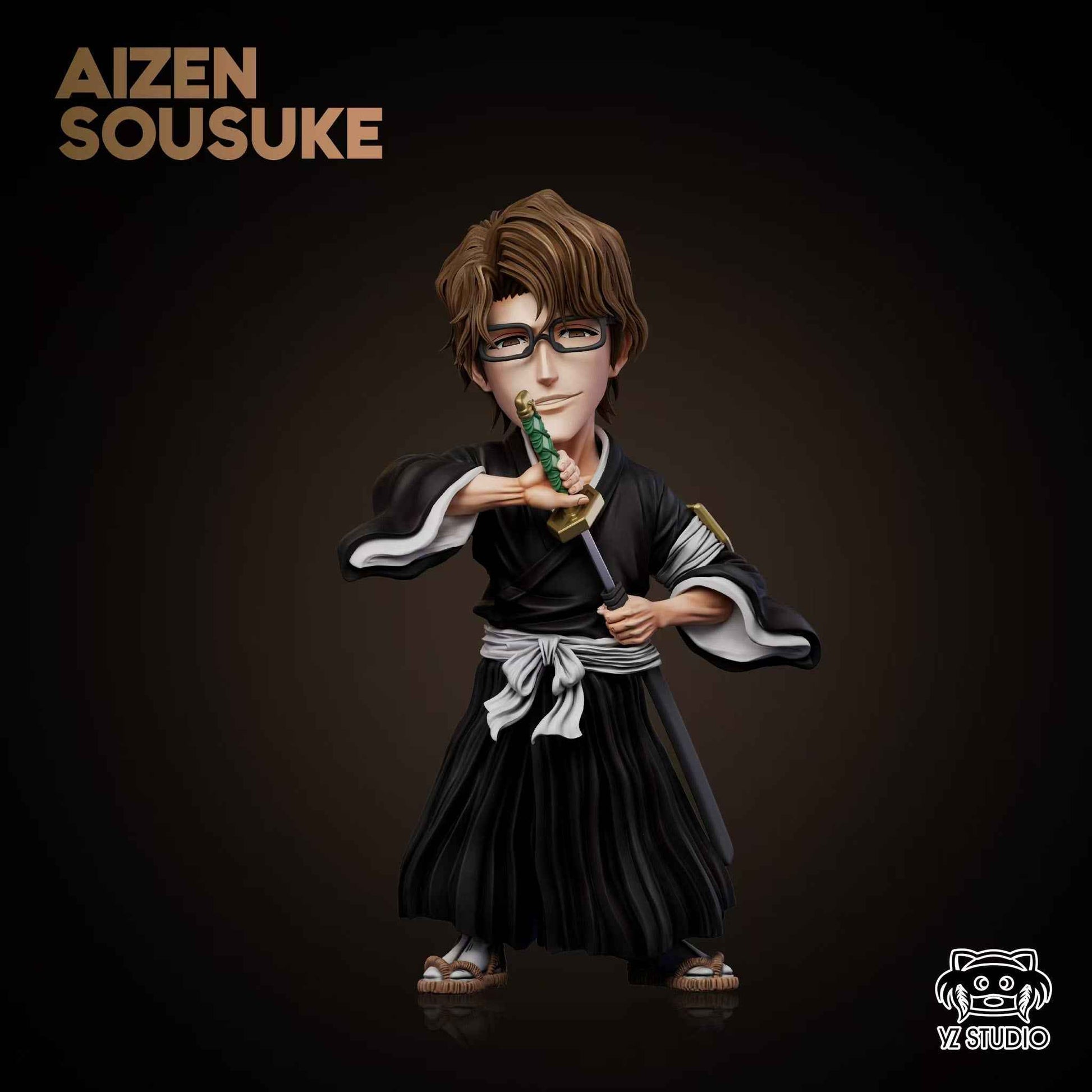 Bleach YZ Studio Sosuke Aizen Vice Captain WCF Scale Resin Statue