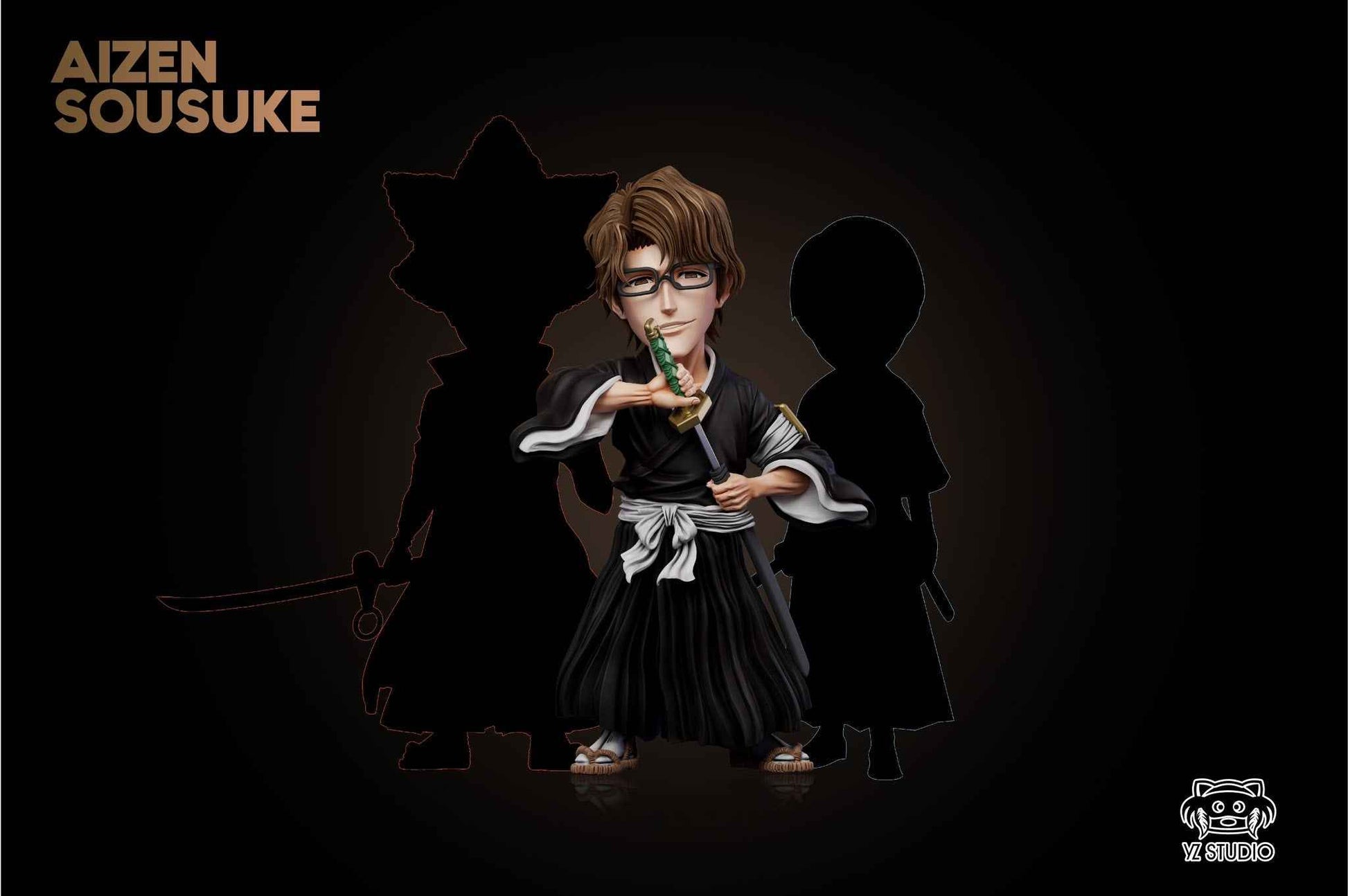 Bleach YZ Studio Sosuke Aizen Vice Captain WCF Scale Resin Statue
