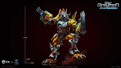 Digimon TOK Studio WarGreymon X Evolution Resin Statue