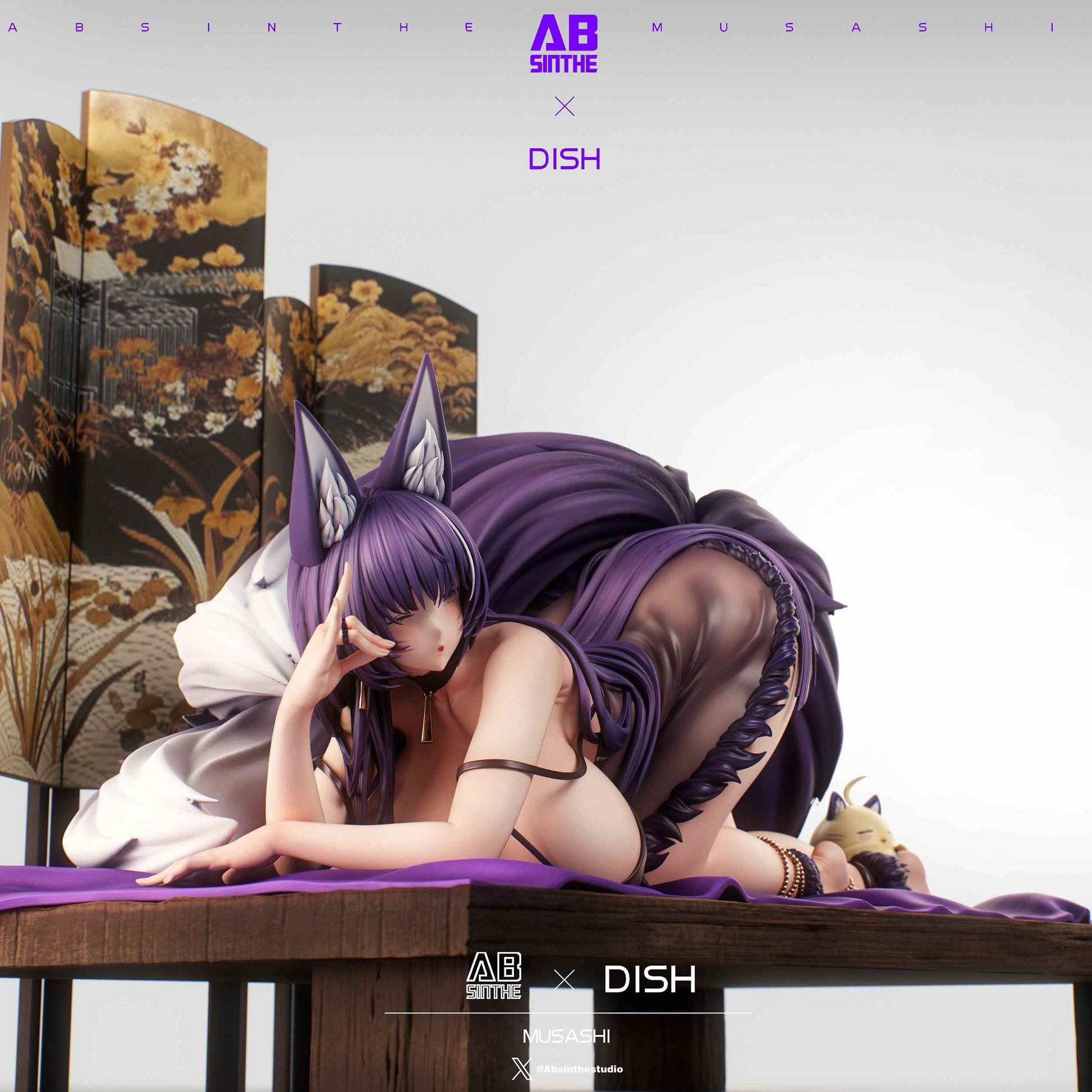 Azur Lane ~ ABsinthe Studio ~ Musashi ~ +18 Resin Statue