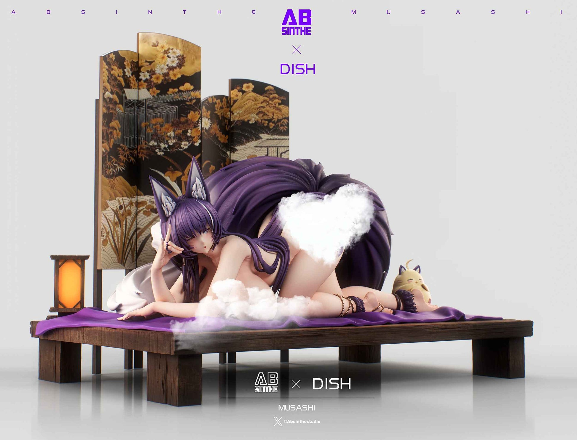 Azur Lane ~ ABsinthe Studio ~ Musashi ~ +18 Resin Statue
