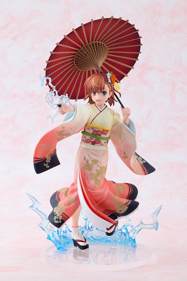 A Certain Magical Index Kadokawa Mikoto Misaka KDcolle Furisode Kimono ver. Licensed PVC Figure