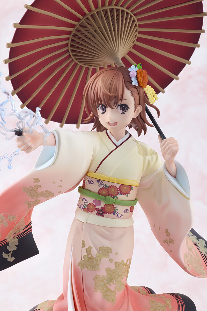 A Certain Magical Index Kadokawa Mikoto Misaka KDcolle Furisode Kimono ver. Licensed PVC Figure