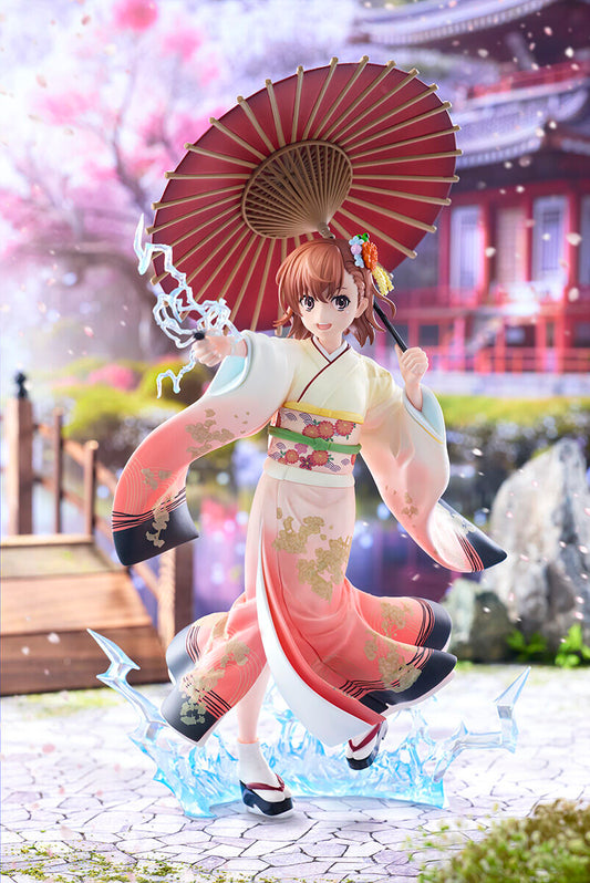 A Certain Magical Index Kadokawa Mikoto Misaka KDcolle Furisode Kimono ver. Licensed PVC Figure