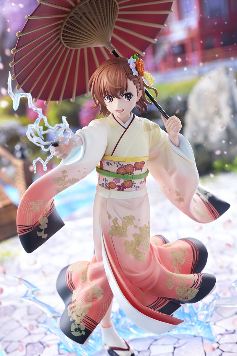 A Certain Magical Index Kadokawa Mikoto Misaka KDcolle Furisode Kimono ver. Licensed PVC Figure