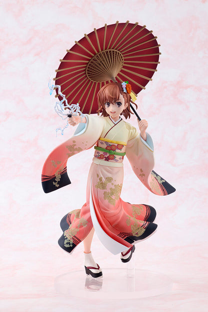 A Certain Magical Index Kadokawa Mikoto Misaka KDcolle Furisode Kimono ver. Licensed PVC Figure