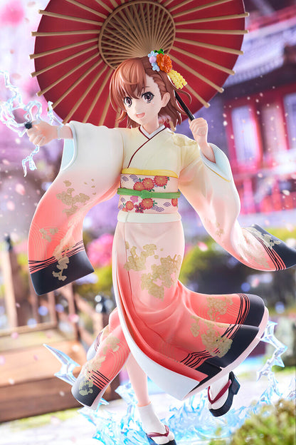 A Certain Magical Index Kadokawa Mikoto Misaka KDcolle Furisode Kimono ver. Licensed PVC Figure