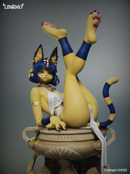 Animal Crossing: New Horizons Lingmo Studio Ankha Resin Statue