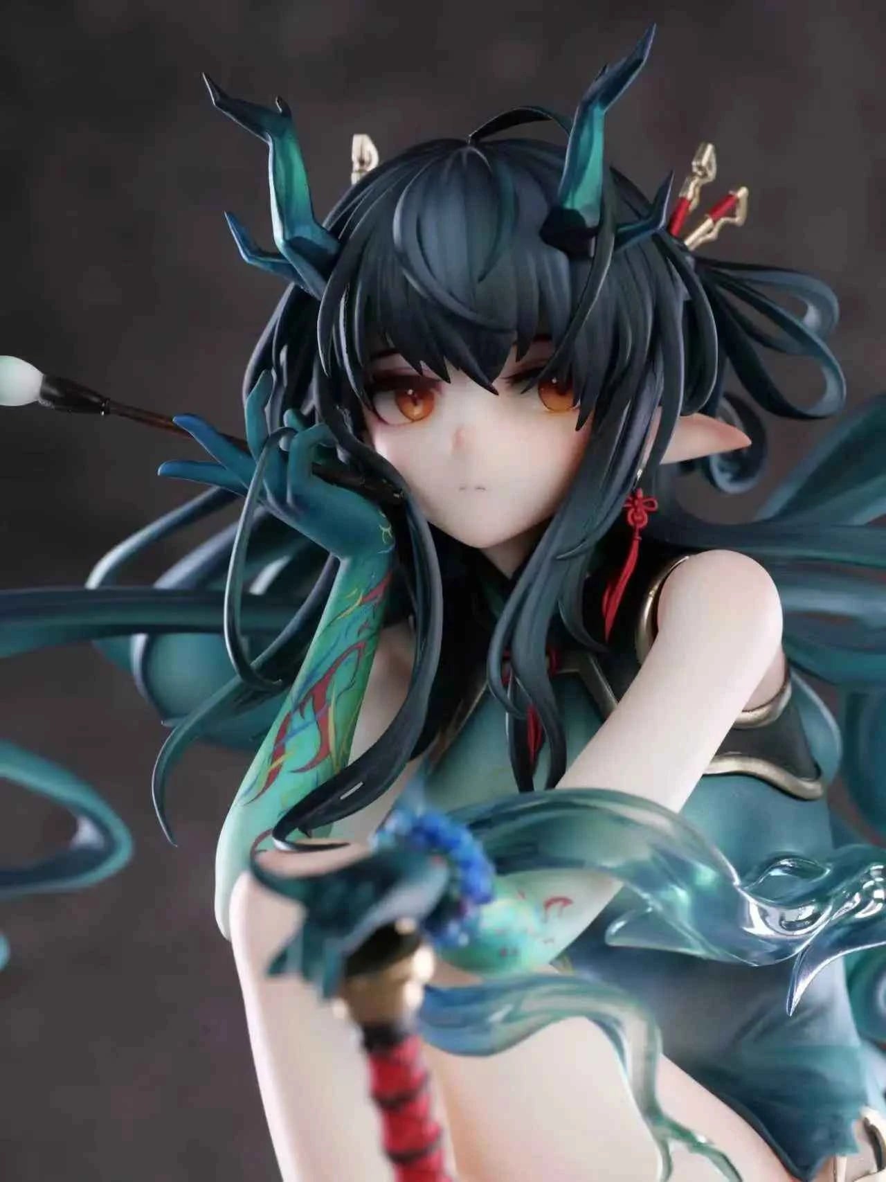 Arknights Miao Wu Studio Dusk Resin Statue