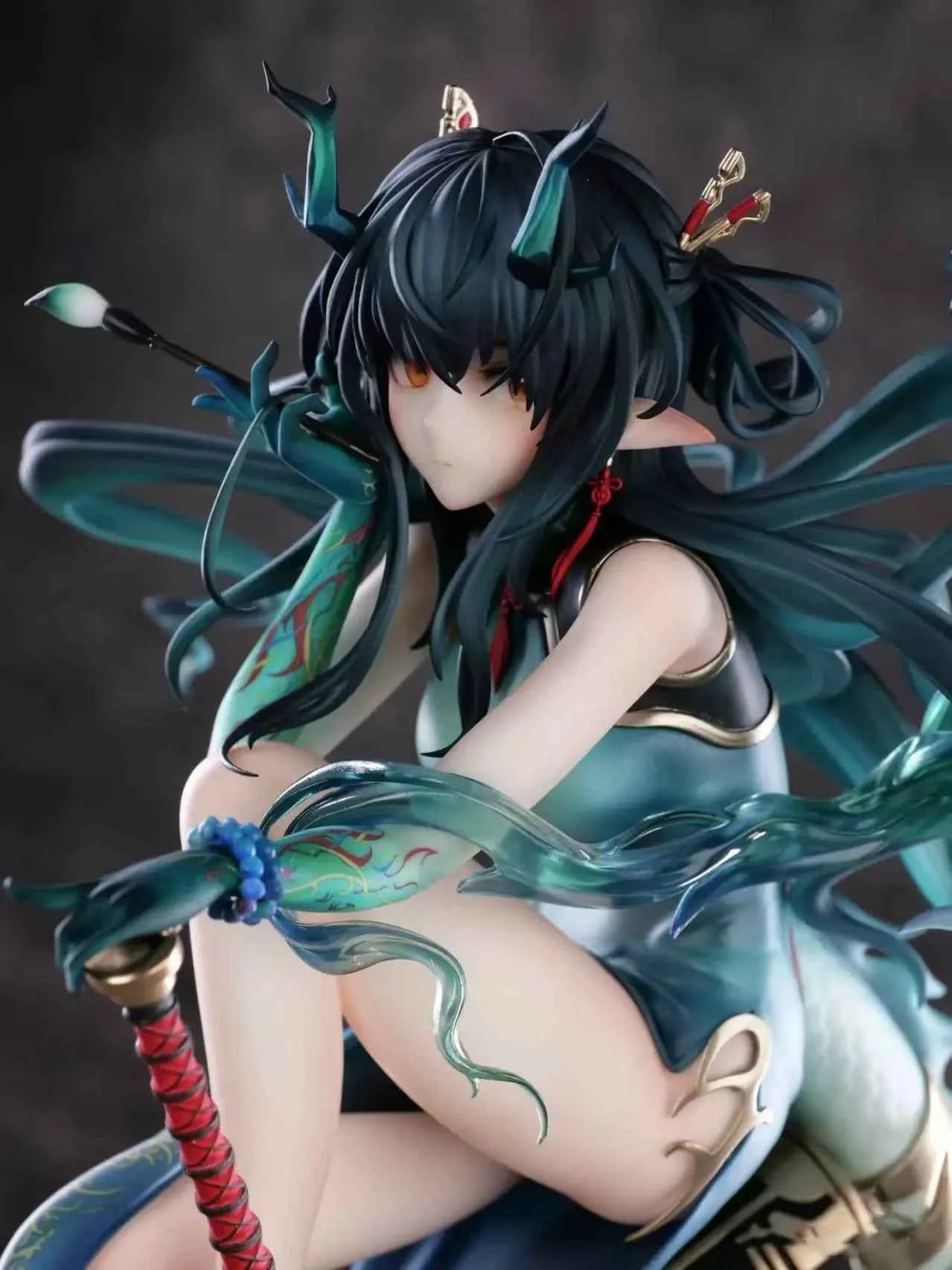 Arknights Miao Wu Studio Dusk Resin Statue