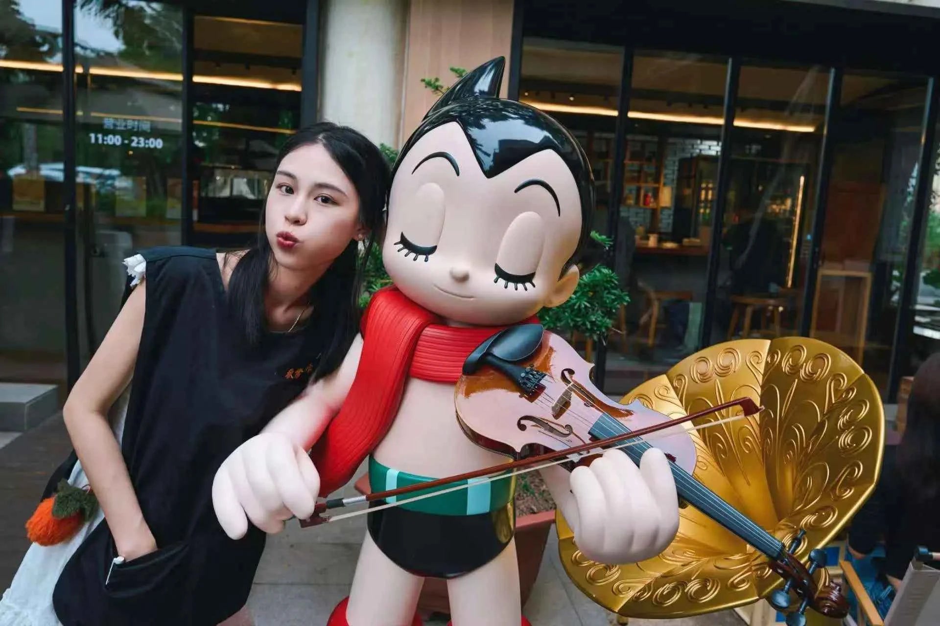 Astro Boy Galaxy Studio Astro Boy The Musician 1/1 Licensed Resin Statue