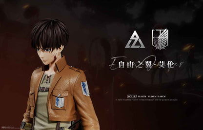 Attack On Titan AZ Studio Wings Of Freedom Eren Jaeger Resin Statue