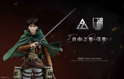Attack On Titan AZ Studio Wings Of Freedom Eren Jaeger Resin Statue