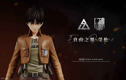 Attack On Titan AZ Studio Wings Of Freedom Eren Jaeger Resin Statue