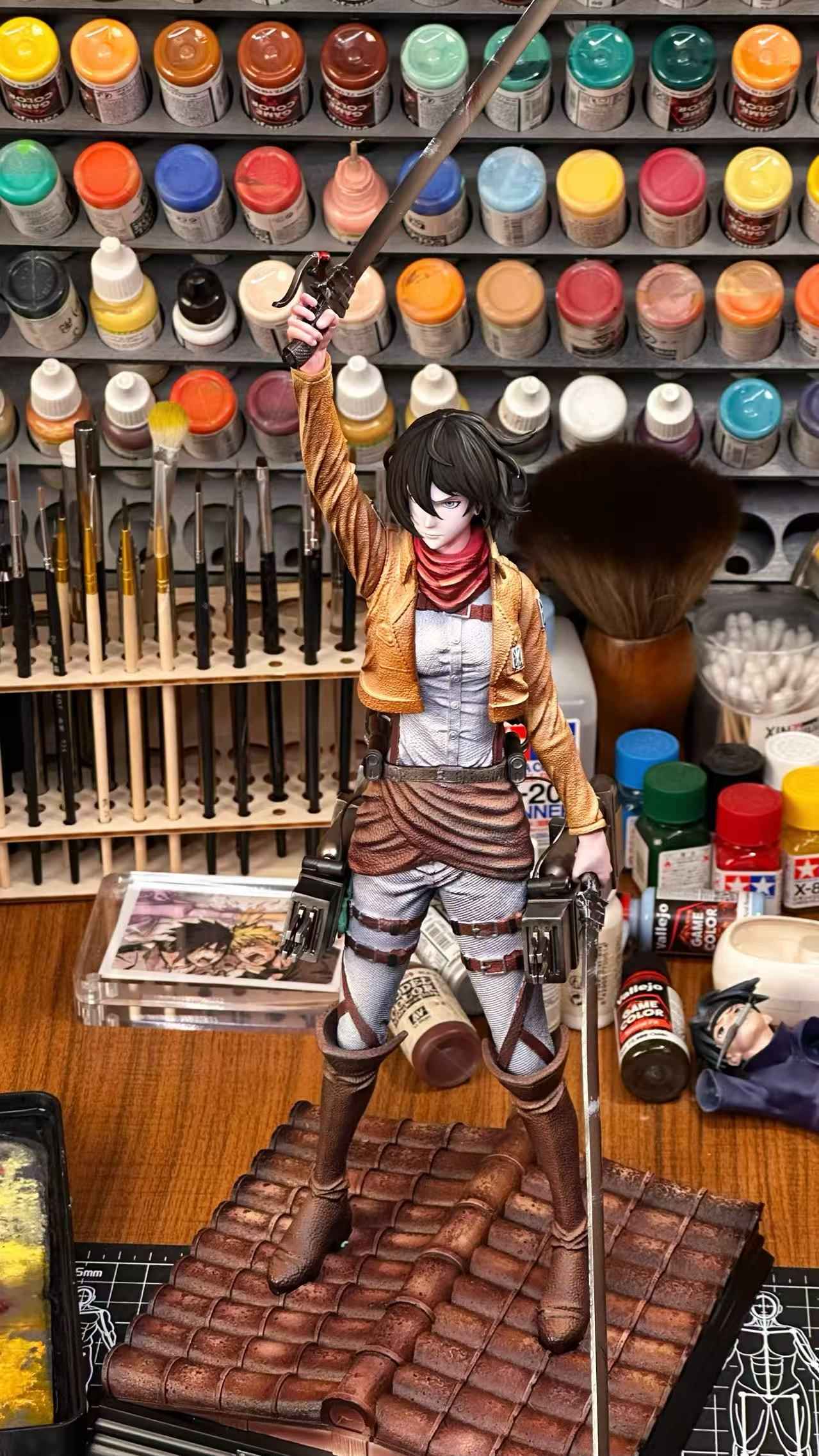 Attack On Titan Leo Studio Mikasa Ackerman 1/6 Resin Statue