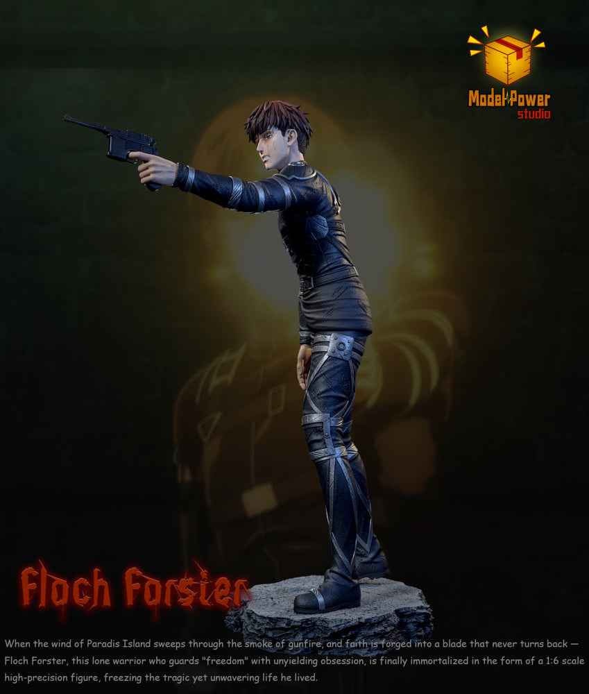 Attack On Titan Model Power Studio Floch Forster Resin Statue