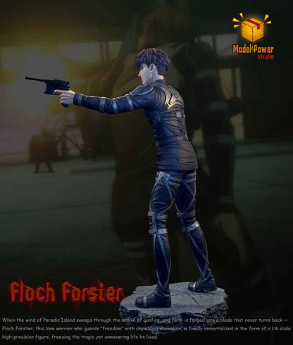 Attack On Titan Model Power Studio Floch Forster Resin Statue