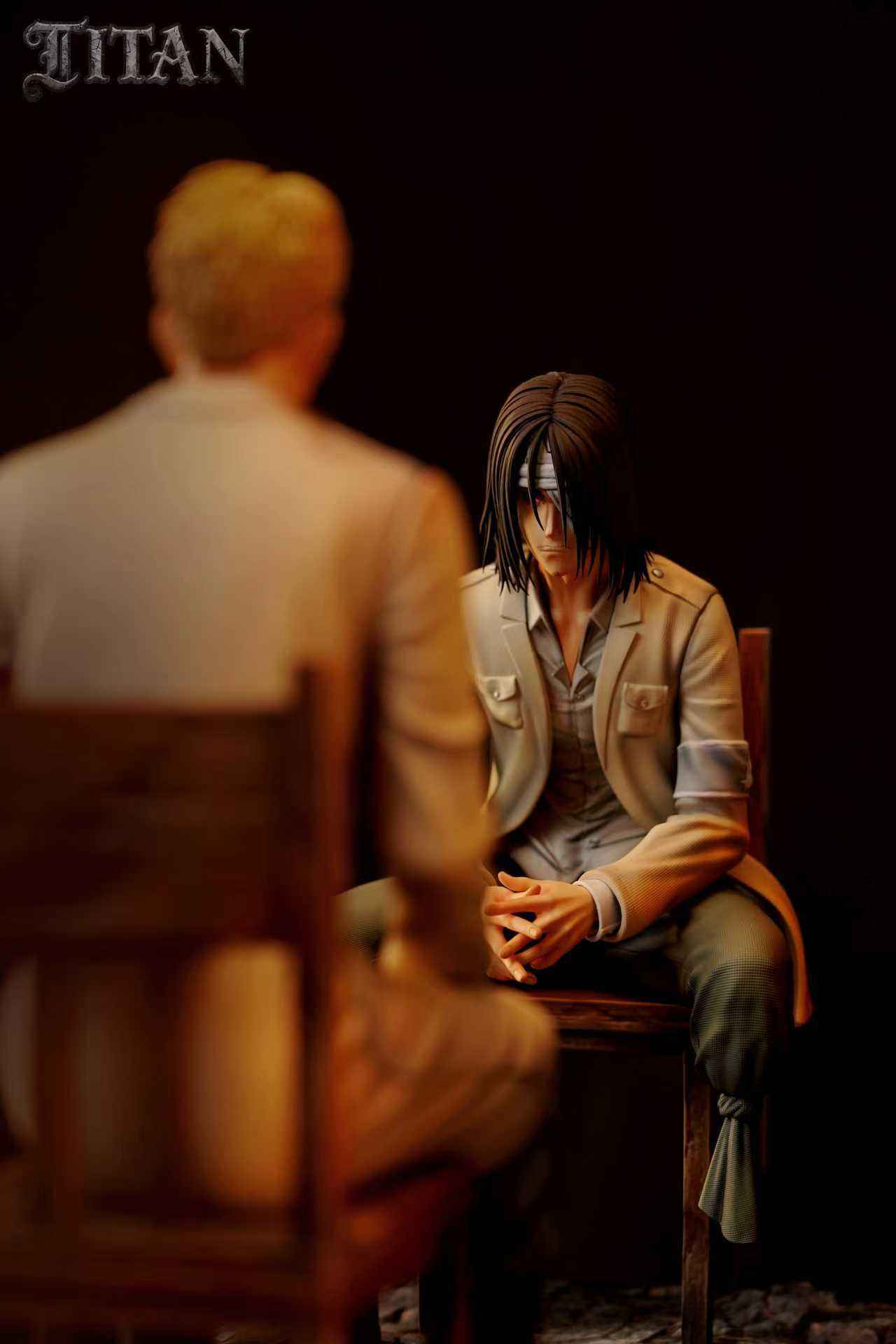 Attack On Titan Titan Studio Eren Jaeger & Reiner & Falco Grice 1/6 Resin Statue