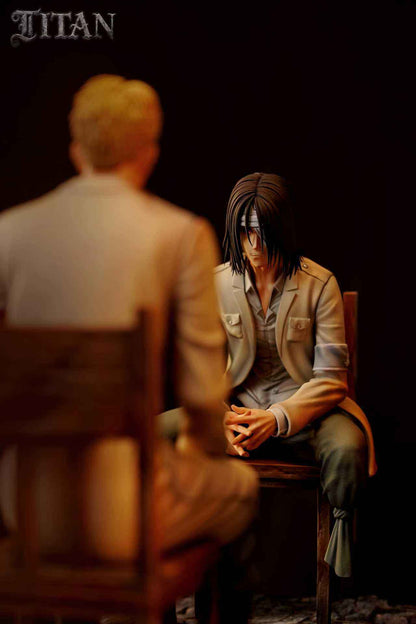 Attack On Titan Titan Studio Eren Jaeger & Reiner & Falco Grice 1/6 Resin Statue