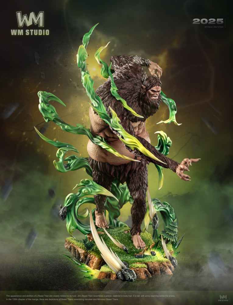 Attack On Titan WM Studio Beast Titan 1/4 Resin Statue
