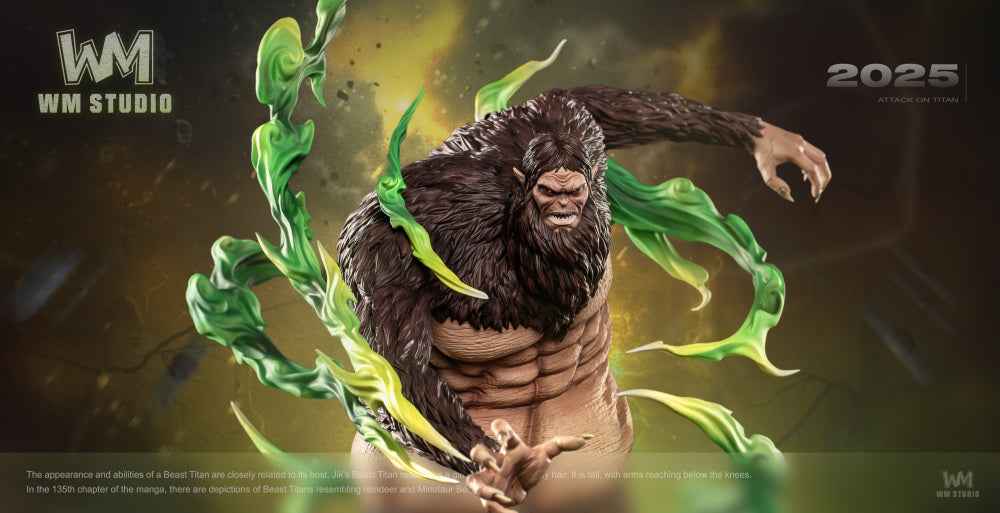 Attack On Titan WM Studio Beast Titan 1/4 Resin Statue