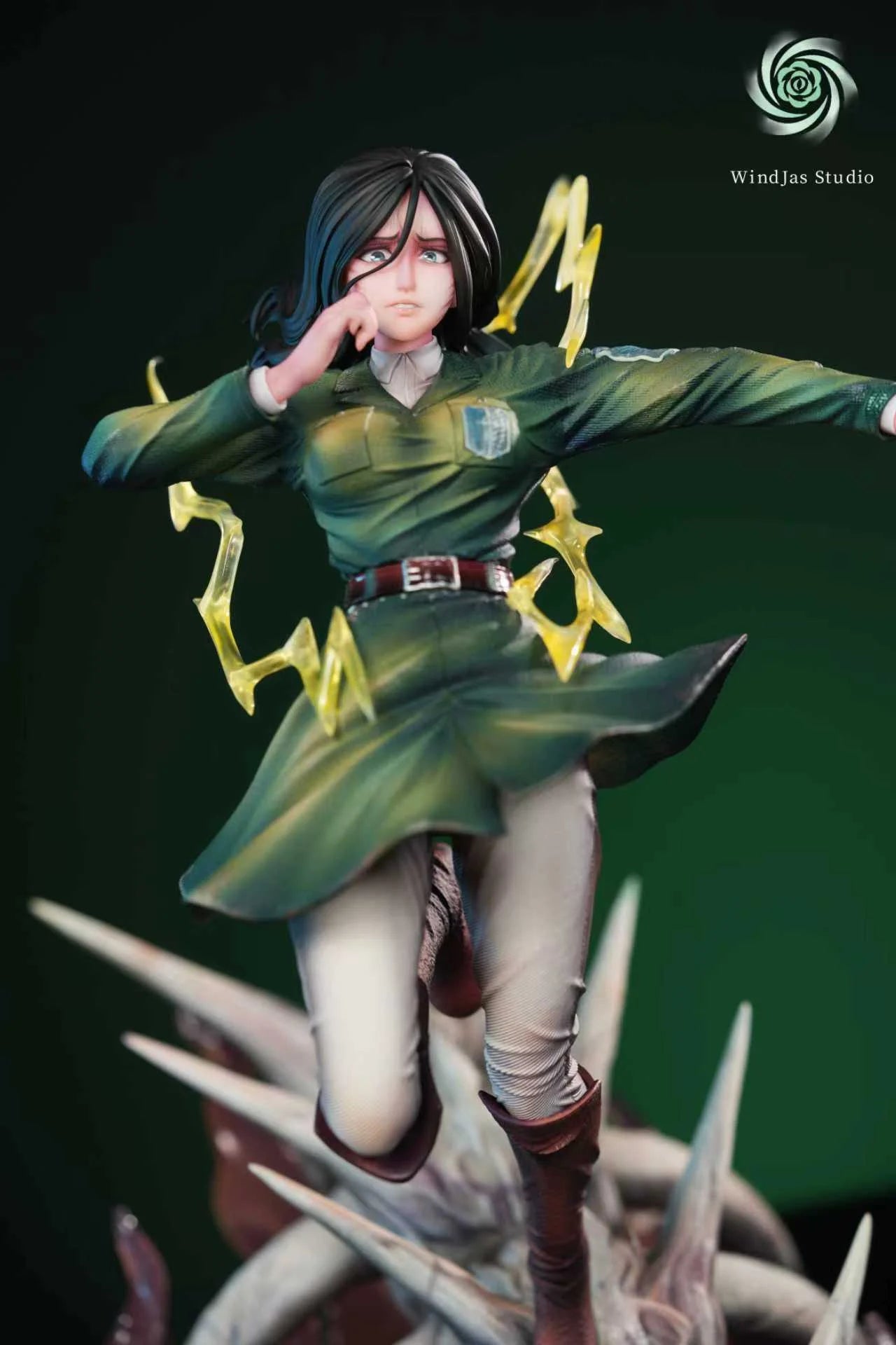 Attack On Titan WindJas Studio Pieck Finger Cart Titan Resin Statue