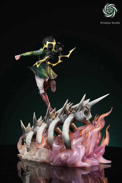 Attack On Titan WindJas Studio Pieck Finger Cart Titan Resin Statue