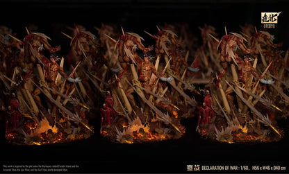 Attack On Titan ZaoHua Studio Declaration Of War Eren vs Reiner Resin Statue