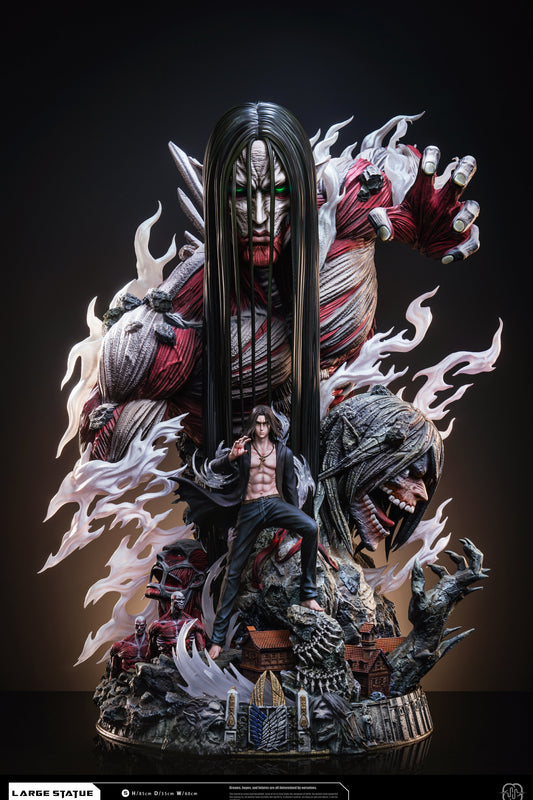 Attack On Titan Hertz Studio Eren Jaeger Resin Statue