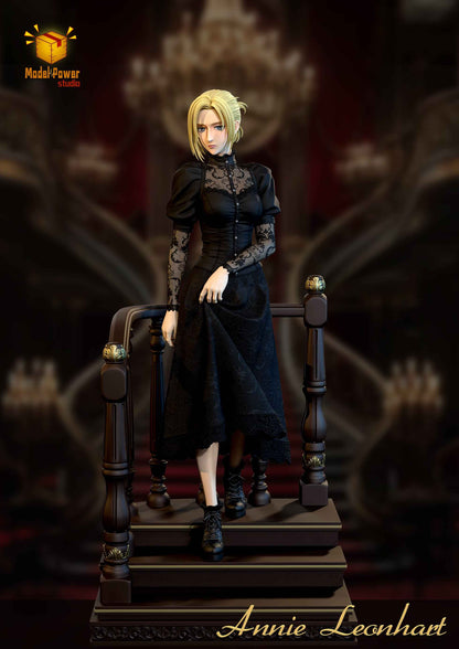 Attack On Titan Model Power Studio Annie Leonhart Resin Statue